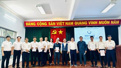 Hội nghị công bố các quyết định về thực hiện sắp xếp, tinh gọn tổ chức bộ máy của Công ty