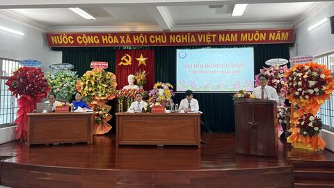 Đại hội đồng cổ đông thường niên năm 2026 của Công ty cổ phần Cấp thoát nước Bình Định